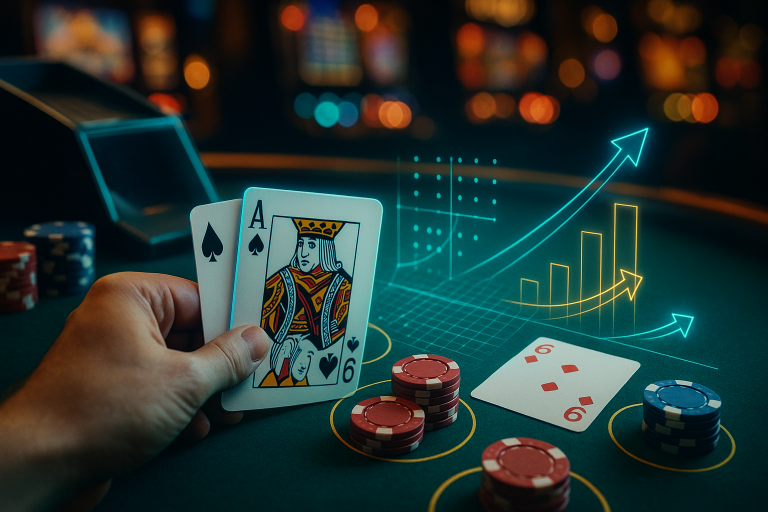 Jaké strategie pomáhají vyhrát v blackjacku?